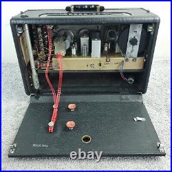 Zenith TransOceanic R600 Portable Tube Radio 1955 Wavemagnet Vintage Works