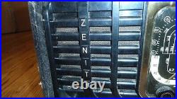Zenith Transoceanic Radio Vintage Tube Shortwave Tested Parts Restoration