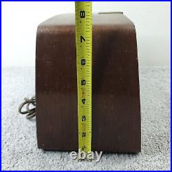 Zenith Tube Radio 6D030-Z Vintage Eames Wood Cabinet AM Powers ON Not Working Zenith Tube Radio 6D030-Z Vintage Eames Wood Cabinet AM Powers ON Not Working