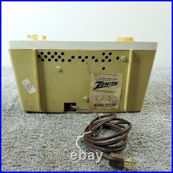 Zenith Tube Radio Clock B515P The Starlighter Vintage MCM Works