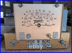 Zenith Vintage Radio Model 5S327 Restored, 1939, Fully Functional, Aux Input