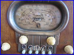 Zenith vintage tube radio model 5S-319